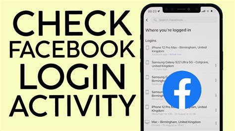 facebook login check|how to see where you're logged in on facebook.